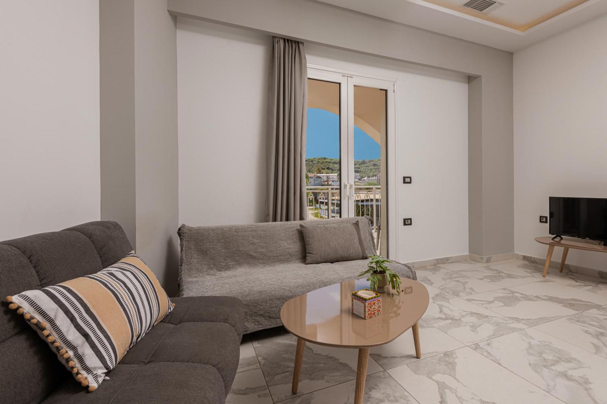 Katsaros Luxury Apts II 5 Min Walk To Beach 티실리비 외부 사진